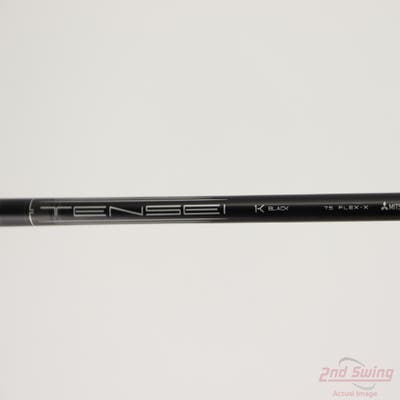 Used W/ Titleist Adapter Mitsubishi Golf Tensei 1K Black 75 Fairway Shaft X-Stiff 41.5in