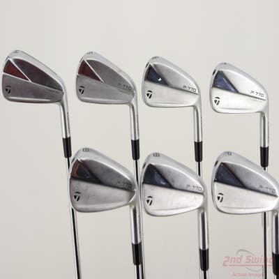 TaylorMade 2023 P770 Iron Set 4-PW True Temper Dynamic Gold 120 Steel Stiff Right Handed STD
