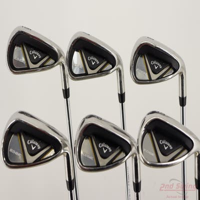Callaway 2018 Edge Iron Set 6-PW SW Callaway Stock Steel Steel Regular Right Handed -1/4"