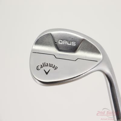 Callaway Opus Brushed Chrome Wedge Gap GW 50° 10 Deg Bounce S Grind True Temper Dynamic Gold Mid 115 Wedge Steel Wedge Flex Right Handed 35.5in