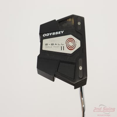 Odyssey 2-Ball Eleven Triple Track Putter Mid Hang Steel Right Handed 32.75in
