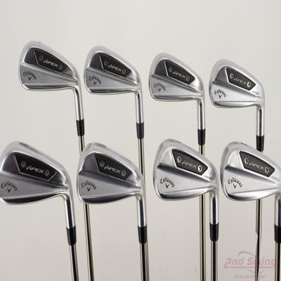 Callaway Apex Ai200 Iron Set 4-PW AW UST Recoil Prototype 125 F5 Graphite X-Stiff Right Handed +1/4"