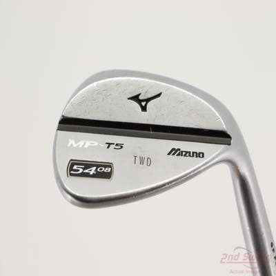 Mizuno MP T5 White Satin Wedge Sand SW 54° 8 Deg Bounce FST KBS Tour 120 Steel Stiff Right Handed 36.25in