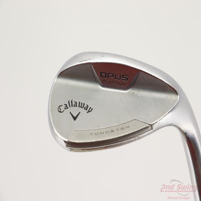 Callaway Opus Brushed Chrome Wedge Sand SW 54° 10 Deg Bounce Z Grind UST Recoil Prototype 125 F5 Graphite X-Stiff Right Handed 35.5in