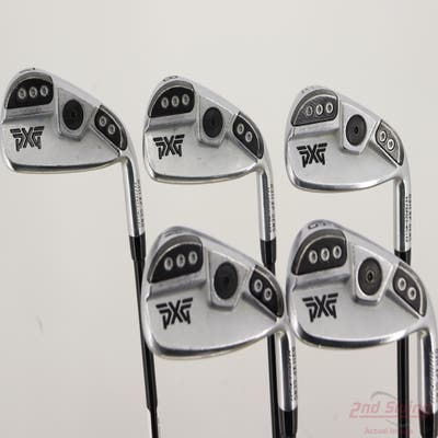 PXG 0311 XP GEN5 Chrome Iron Set 7-PW GW Mitsubishi MMT 60 IR Graphite Senior Right Handed +1/4"