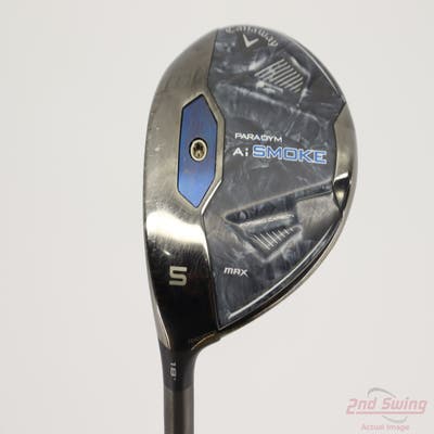 Callaway Paradym Ai Smoke Max Fairway Wood 5 Wood 5W 18° Mitsubishi Tensei AV-XLINK Blue 65 Graphite Stiff Left Handed 42.75in