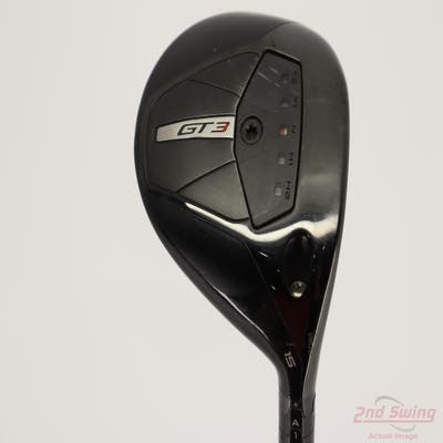 Titleist GT3 Fairway Wood 3 Wood 3W 15° Fujikura Ventus TR Blue Velocore 7 Graphite X-Stiff Right Handed 43.5in