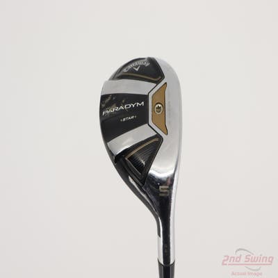 Callaway Paradym Star Hybrid 5 Hybrid 24° Mitsubishi Kuro Kage Black 80 Hybrid Graphite Stiff Right Handed 39.75in