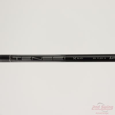 Used W/ Titleist Adapter Mitsubishi Golf Tensei 1K Black 65 Driver Shaft Stiff 44.5in
