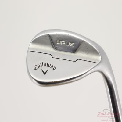Callaway Opus Brushed Chrome Wedge Lob LW 58° 10 Deg Bounce S Grind True Temper Dynamic Gold Mid 115 Wedge Steel Wedge Flex Right Handed 35.0in