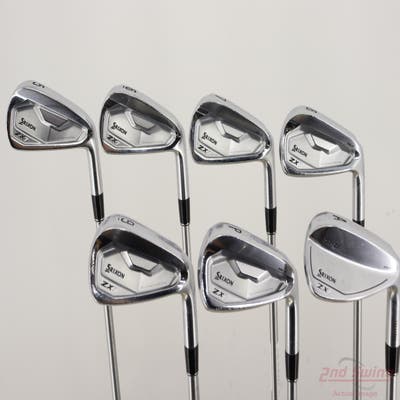 Srixon ZX7 MK II Iron Set 5-PW AW FST KBS Tour C-Taper 110 Steel Stiff Right Handed +1"