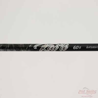 Used W/ TaylorMade RH Adapter Mitsubishi Golf Kai'li White 60 Driver Shaft Stiff 44.5in