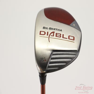 Callaway Big Bertha Diablo Fairway Wood 3 Wood 3W 15° Callaway Big Bertha Diablo FW Graphite Regular Left Handed 43.0in