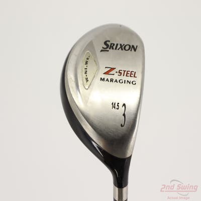 Srixon Z Steel Maraging Fairway Wood 3 Wood 3W 14.5° Stock Graphite Shaft Graphite Stiff Right Handed 43.25in