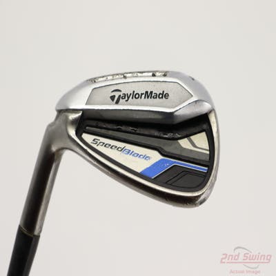 TaylorMade Speedblade Single Iron Pitching Wedge PW True Temper Dynamic Gold 105 VSS Pro Steel Stiff Left Handed 36.5in