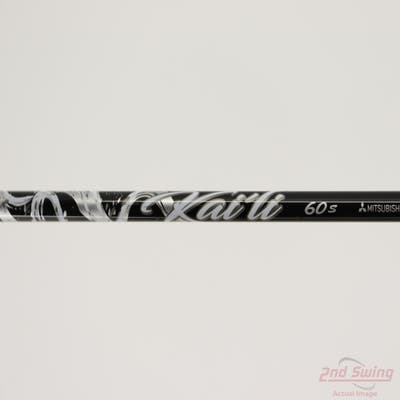 Used W/ TaylorMade RH Adapter Mitsubishi Golf Kai'li White 60 Driver Shaft Stiff 44.75in