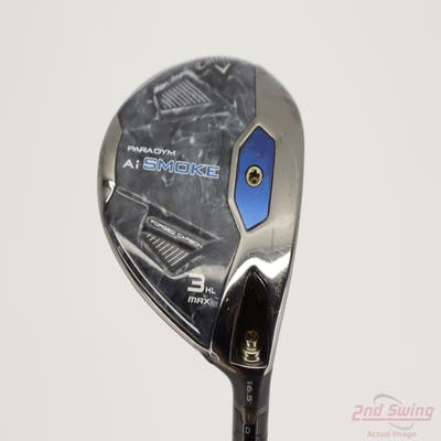 Callaway Paradym Ai Smoke Max Fairway Wood 3 Wood HL 16.5° Mitsubishi Tensei AV-XLINK Blue 65 Graphite Regular Right Handed 43.0in