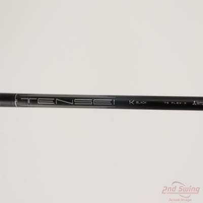 Used W/ Titleist Adapter Mitsubishi Golf Tensei 1K Black 75g Fairway Shaft X-Stiff 41.25in