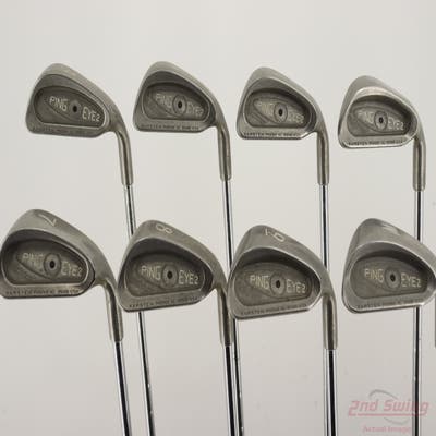 Ping Eye 2 Iron Set 3-PW Ping ZZ Lite Steel Regular Right Handed Black Dot +1/2"