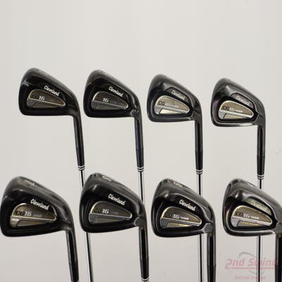 Cleveland CG16 Tour Black Pearl Iron Set 3-PW True Temper Dynamic Gold S300 Steel Stiff Right Handed +1/2"