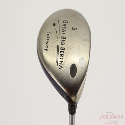 Callaway Great Big Bertha II Fairway Wood 5 Wood 5W Stock Graphite Shaft Graphite Ladies Right Handed 41.5in