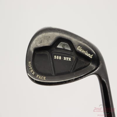 Cleveland 588 RTX CB Black Pearl Wedge Gap GW 50° 10 Deg Bounce True Temper Dynamic Gold Steel Wedge Flex Right Handed 35.75in