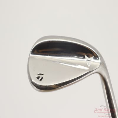 TaylorMade milled grind chrome Wedge Sand SW 56° 12 Deg Bounce SB KBS Tour 105 Wedge Steel Wedge Flex Right Handed 35.25in
