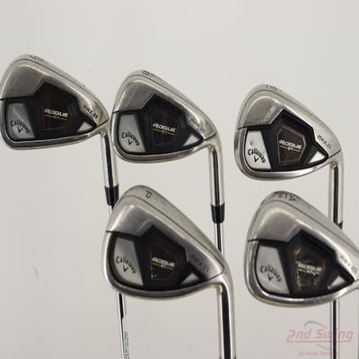Callaway Rogue ST Max OS Iron Set 7-PW AW True Temper Elevate MPH 85 Steel Stiff Right Handed STD