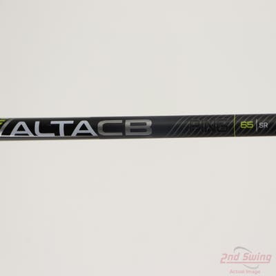 Used W/ Ping RH Adapter Ping ALTA CB 65 Black 65 Fairway Shaft Senior 41.5in