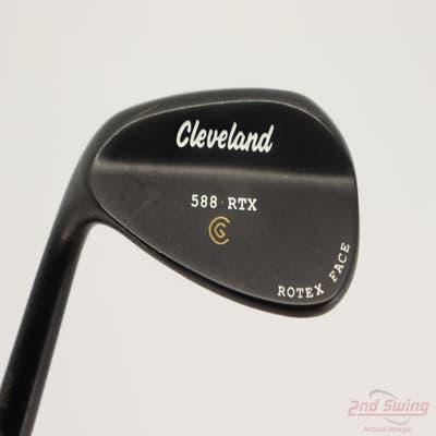 Cleveland 588 RTX Black Pearl Wedge Gap GW 50° 10 Deg Bounce True Temper Dynamic Gold Steel Wedge Flex Left Handed 36.5in