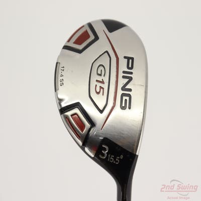 Ping G15 Fairway Wood 3 Wood 3W 15.5° Ping TFC 149F Graphite Stiff Right Handed 42.75in