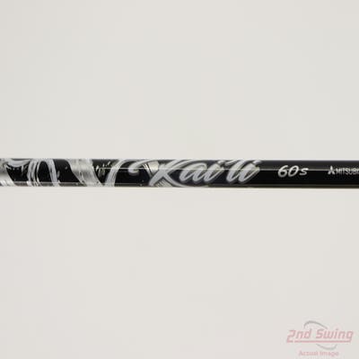 Used W/ Ping RH Adapter Mitsubishi Golf Kai'li White 60 Driver Shaft Stiff 44.5in