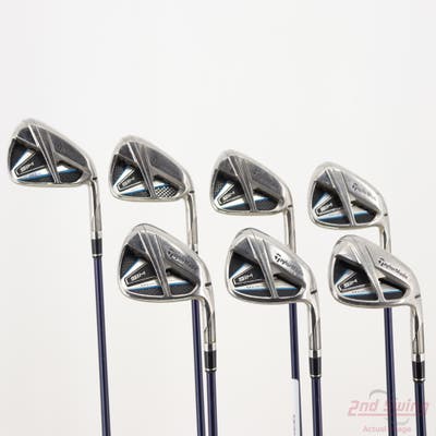 TaylorMade SIM MAX Iron Set 5-PW AW Fujikura Ventus Blue 6 Graphite Regular Right Handed +1/4"