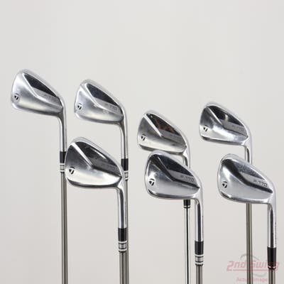 TaylorMade 2020 P770 Iron Set 4-PW Aerotech SteelFiber fc90cw Graphite Stiff Right Handed +1/4"