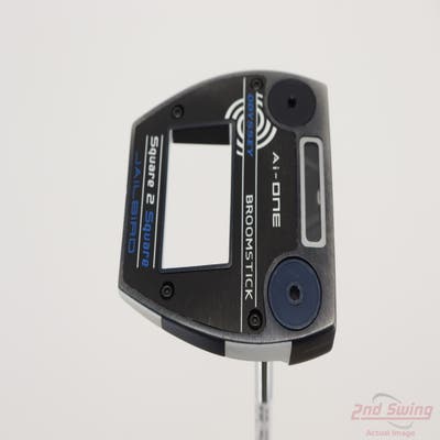 Odyssey Ai-ONE Square 2 Square Jailbird Broomstick Putter Steel Right Handed 47.5in