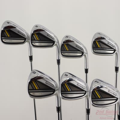TaylorMade Rocketbladez Iron Set 4-PW TM RocketFuel 85 Steel Steel Regular Right Handed +1/2"