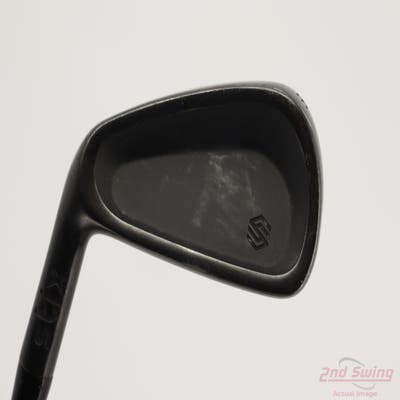 Stix Golf All Black Single Iron 5 Iron Stock Graphite Shaft Graphite Regular Left Handed 38.25in