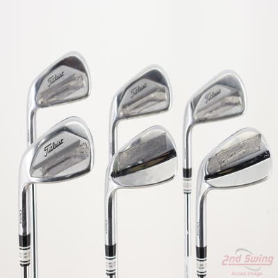 Titleist 620 CB Iron Set 5-PW Project X Rifle 5.5 Steel Regular Left Handed STD