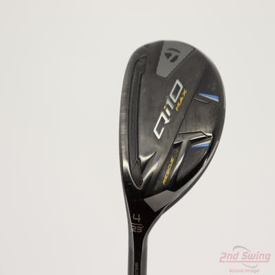 TaylorMade Qi10 MAX Hybrid 4 Hybrid 23° Project X HZRDUS Smoke Red RDX 80 Graphite Stiff Left Handed 40.5in