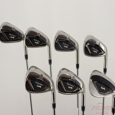 TaylorMade M4 Iron Set 5-PW AW FST KBS MAX 85 Steel Stiff Right Handed STD