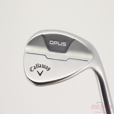 Callaway Opus Brushed Chrome Wedge Sand SW 54° 12 Deg Bounce S Grind True Temper Dynamic Gold Mid 115 Wedge Steel Wedge Flex Right Handed 35.25in