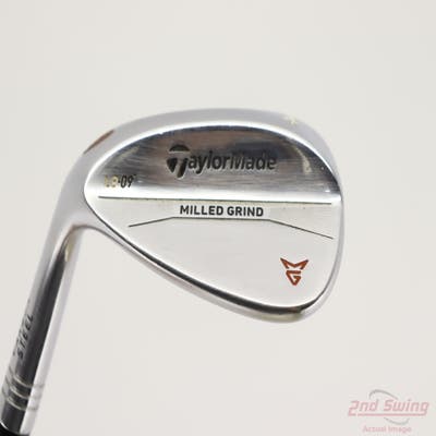 TaylorMade Milled Grind Satin Chrome Wedge Lob LW 60° 9 Deg Bounce LB FST KBS Tour FLT Steel X-Stiff Left Handed 35.0in