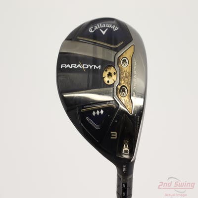 Callaway Paradym Triple Diamond Fairway Wood 3 Wood 3W 15° Mitsubishi Kai'li White 70 Graphite Stiff Right Handed 43.25in