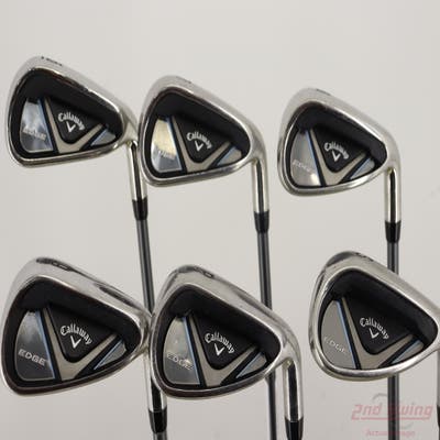 Callaway 2018 Edge Iron Set 6-PW SW Callaway Edge Graphite Graphite Regular Right Handed -1/4"