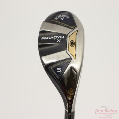 Callaway Paradym X Hybrid 5 Hybrid 24° Project X HZRDUS Silver Gen4 75 Graphite Stiff Right Handed 39.5in