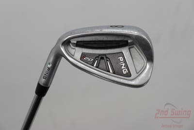 Ping I20 Single Iron 8 Iron Ping CFS with Cushin Insert Steel Regular Left Handed Green Dot 37.0in