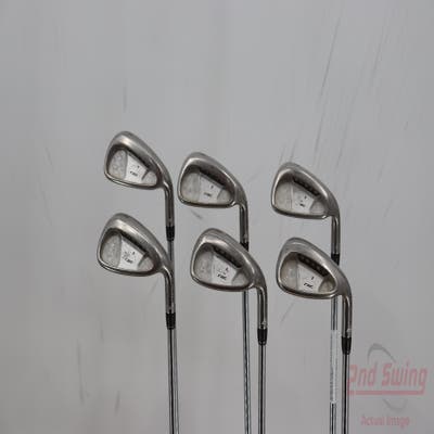 TaylorMade Rac OS Iron Set 5-9 Iron Stock Steel Shaft Steel Stiff Right Handed 38.0in