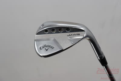 Callaway Jaws Full Toe Raw Face Chrome Wedge Lob LW 58° 10 Deg Bounce Dynamic Gold Spinner TI Steel Wedge Flex Right Handed 35.75in