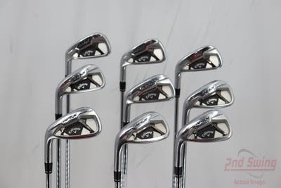 Callaway Apex 21 Iron Set 3-PW AW True Temper Elevate MPH 95 Steel Regular Right Handed 38.75in