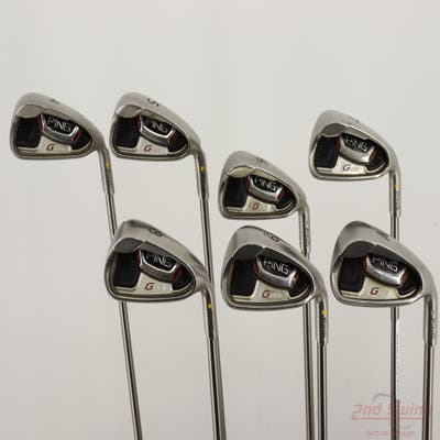 Ping G20 Iron Set 4-PW Ping TFC 169I Graphite Stiff Right Handed Yellow Dot STD